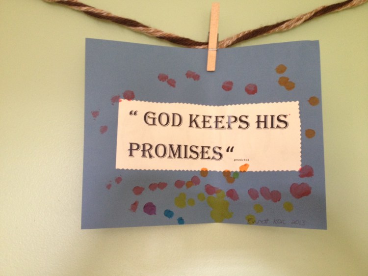 godkeeps his promises